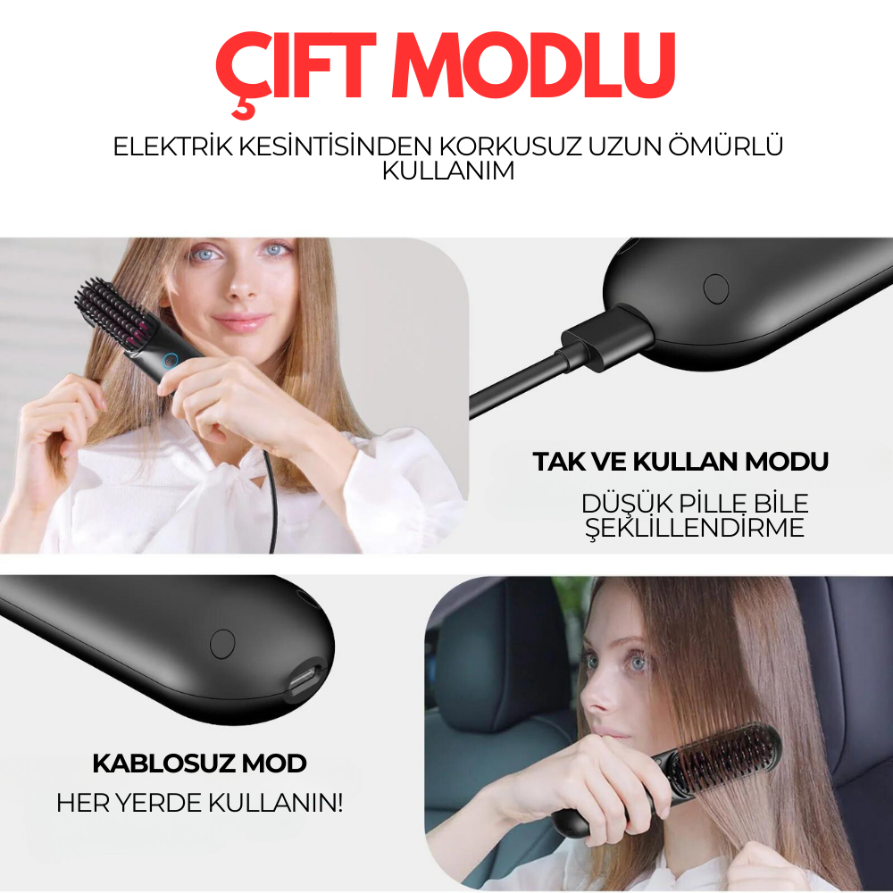 Parlonis Go - Saç Şekillendirici Tarak